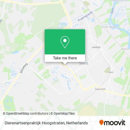 Dierenartsenpraktijk Hoogstraten Karte