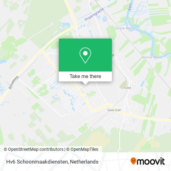 Hv6 Schoonmaakdiensten map
