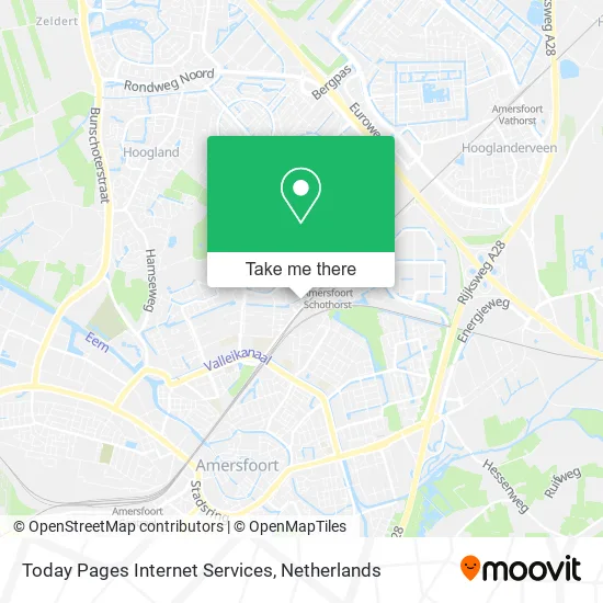 Today Pages Internet Services map