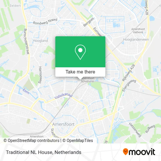 Traditional NL House map