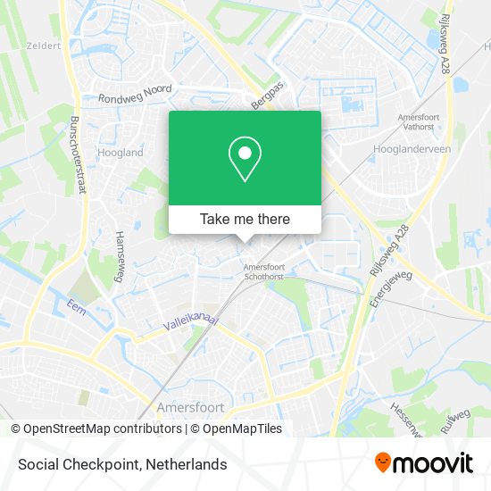 Social Checkpoint map