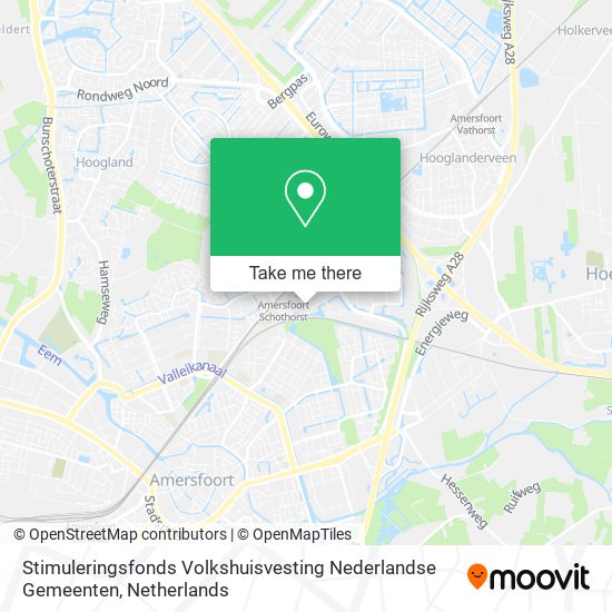 Stimuleringsfonds Volkshuisvesting Nederlandse Gemeenten Karte