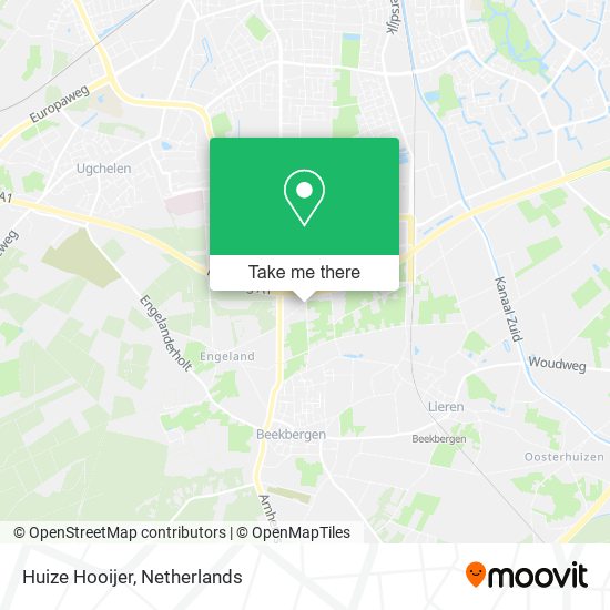 Huize Hooijer map