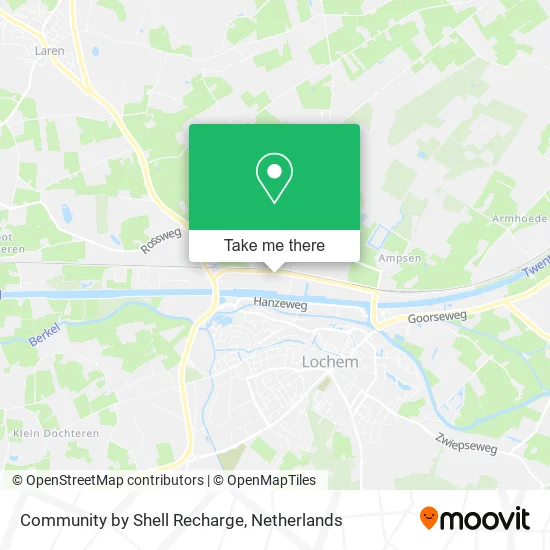 Community by Shell Recharge map