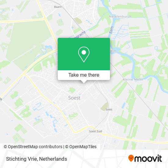 Stichting Vrie map