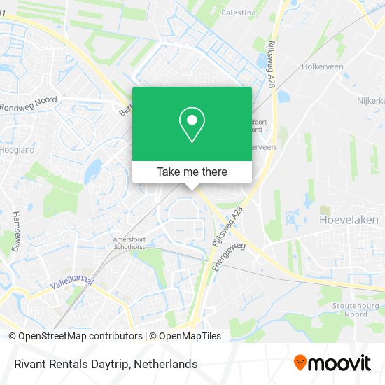 Rivant Rentals Daytrip map
