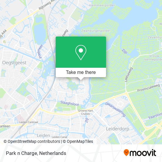 Park n Charge map