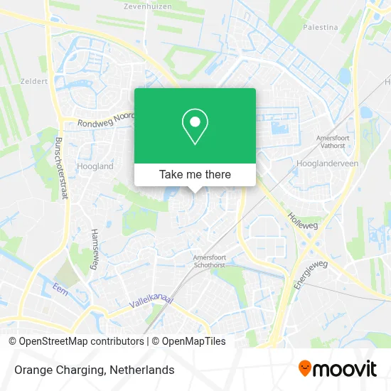 Orange Charging map