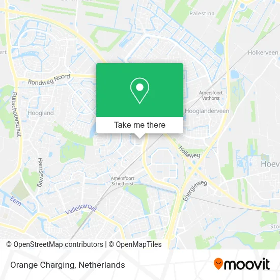 Orange Charging map