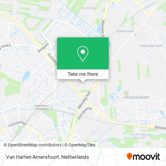 Van Harten Amersfoort map