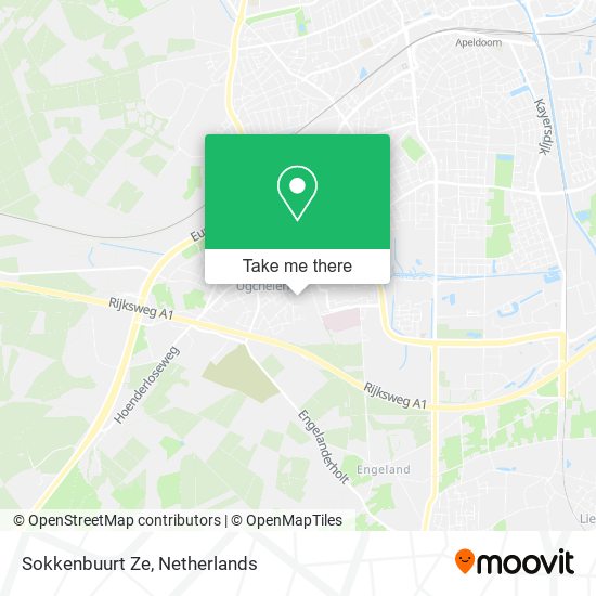 Sokkenbuurt Ze map