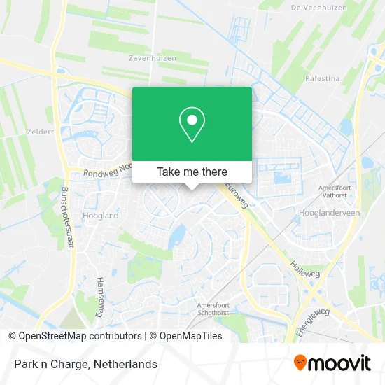Park n Charge map