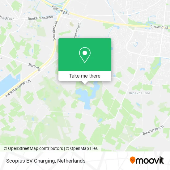 Scopius EV Charging map