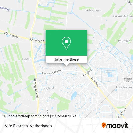 Vife Express map