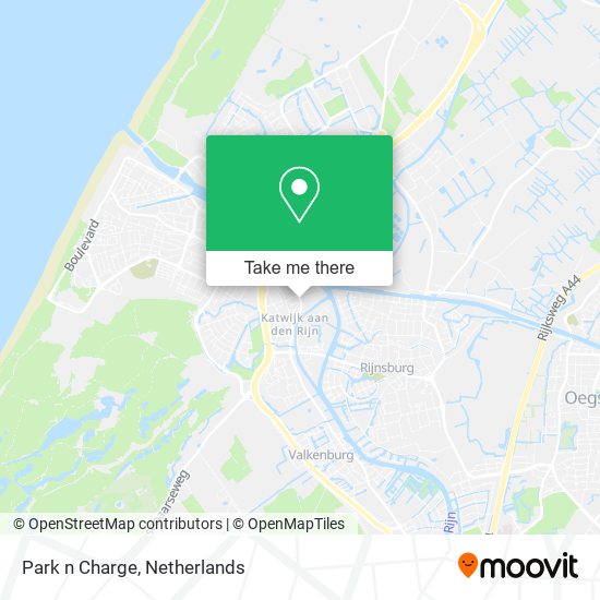 Park n Charge map