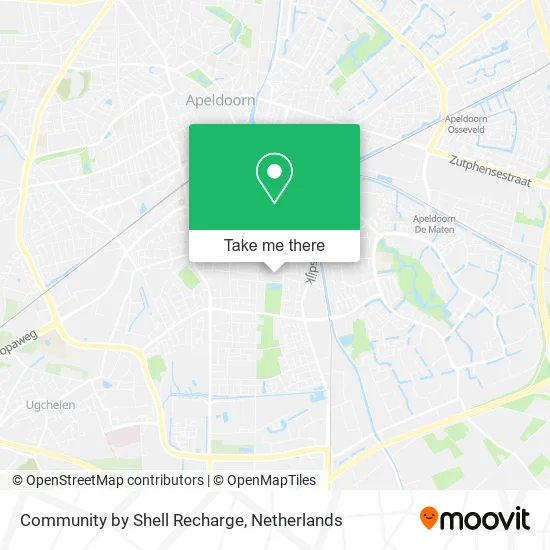Community by Shell Recharge map