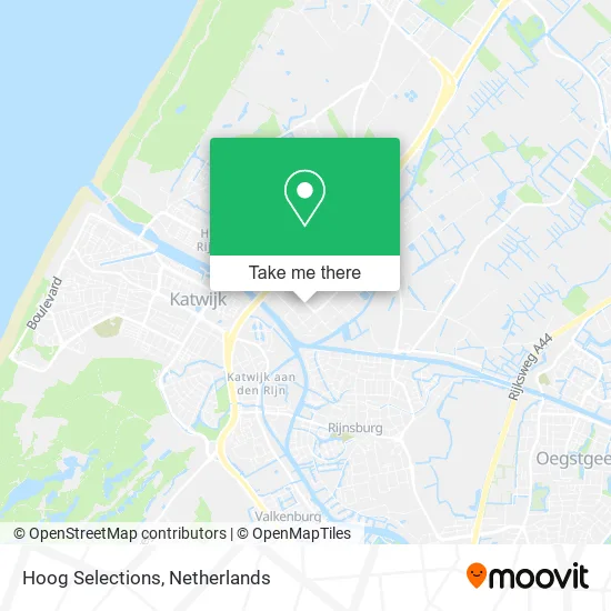 Hoog Selections map