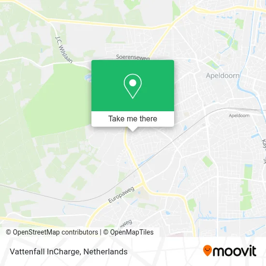 Vattenfall InCharge Karte