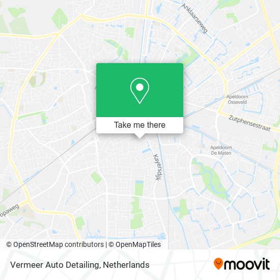 Vermeer Auto Detailing map