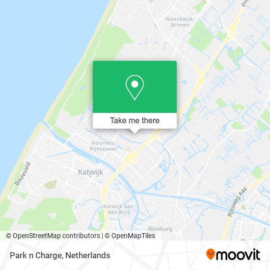 Park n Charge map