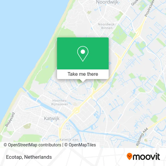 Ecotap map