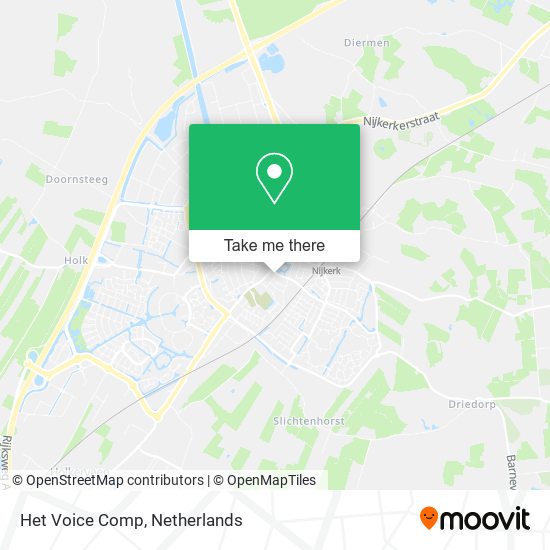 Het Voice Comp map