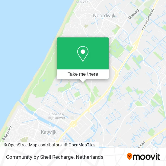 Community by Shell Recharge map