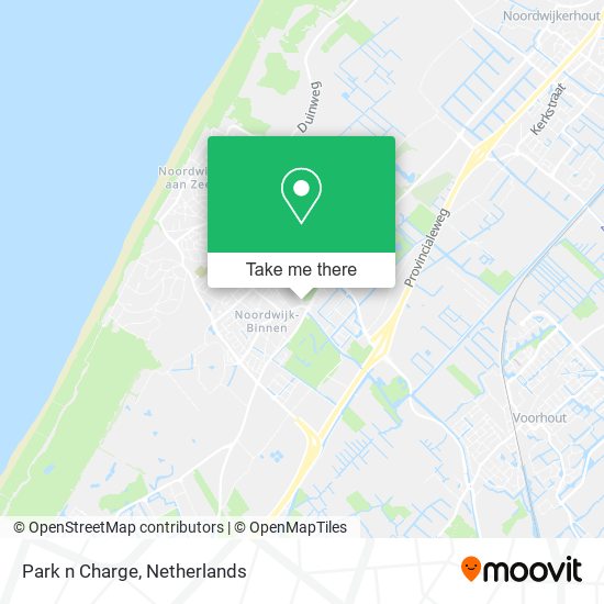 Park n Charge map