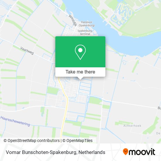 Vomar Bunschoten-Spakenburg map