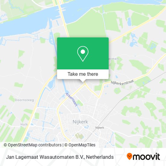 Jan Lagemaat Wasautomaten B.V. map