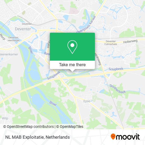 NL MAB Exploitatie map