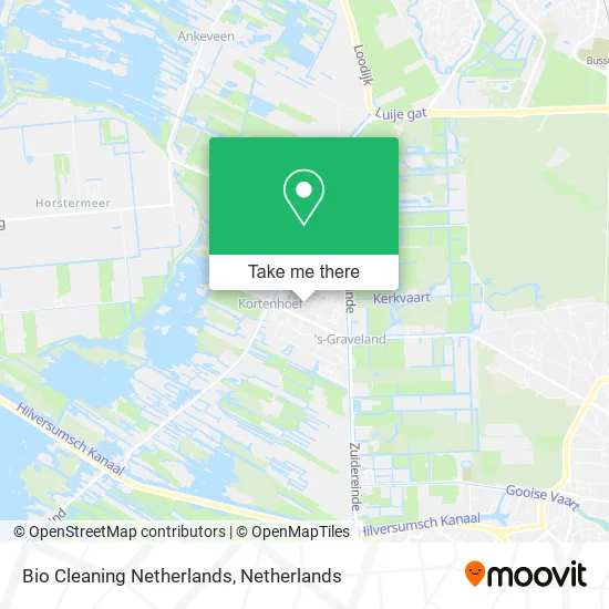 Bio Cleaning Netherlands map