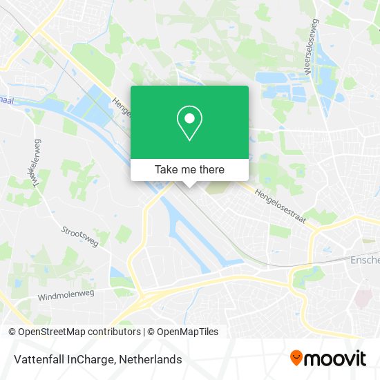 Vattenfall InCharge map