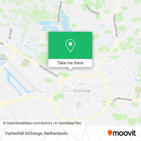 Vattenfall InCharge map