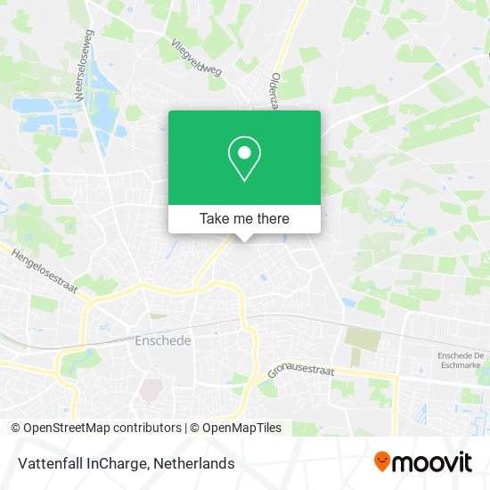 Vattenfall InCharge map