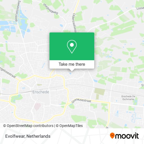 Evolfwear map