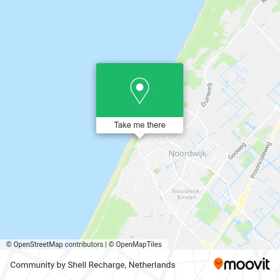 Community by Shell Recharge map