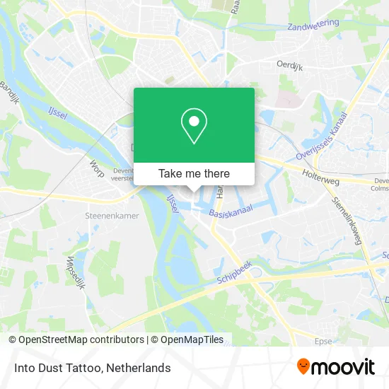 Into Dust Tattoo Karte