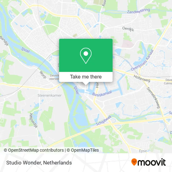 Studio Wonder map