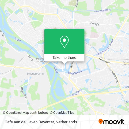 Cafe aan de Haven Deventer Karte