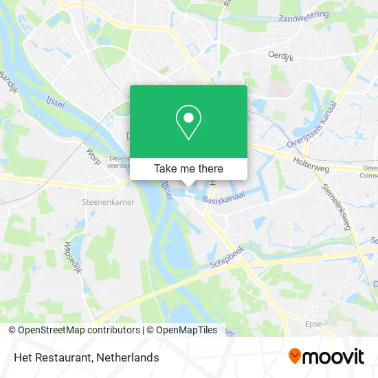Het Restaurant map