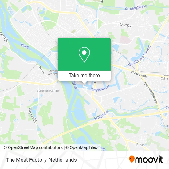 The Meat Factory map