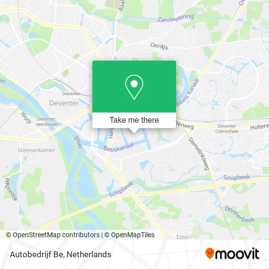 Autobedrijf Be map