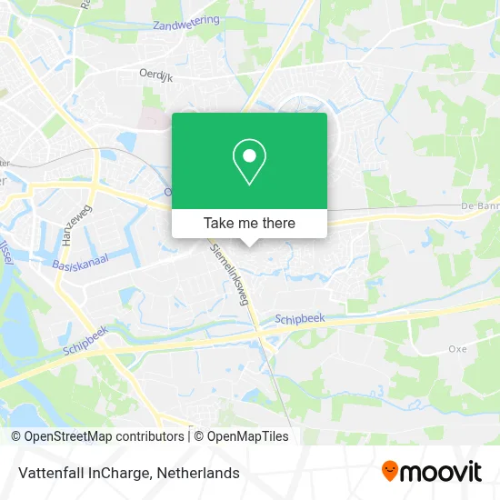 Vattenfall InCharge Karte