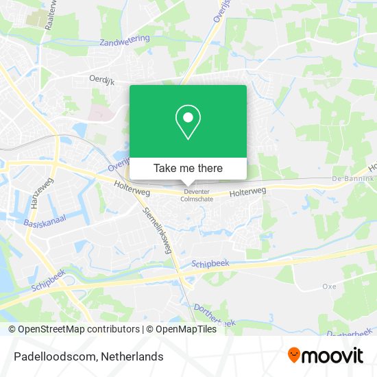 Padelloodscom map