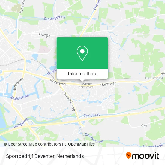 Sportbedrijf Deventer map