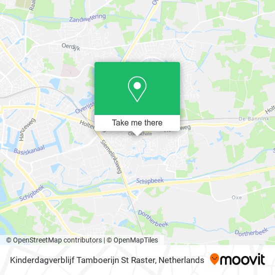 Kinderdagverblijf Tamboerijn St Raster map