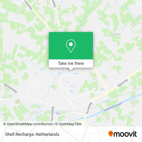 Shell Recharge map