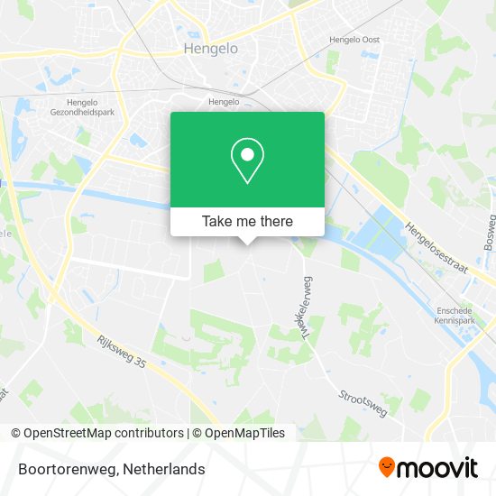 Boortorenweg map