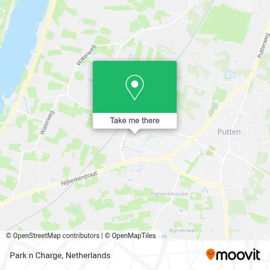 Park n Charge map